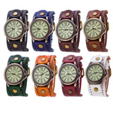 New Leather Band Vintage Watch for Men