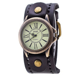 New Leather Band Vintage Watch for Men