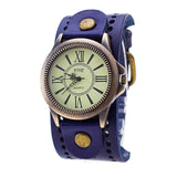 New Leather Band Vintage Watch for Men