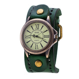 New Leather Band Vintage Watch for Men