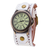 New Leather Band Vintage Watch for Men