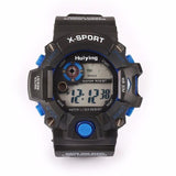 Childrens New Horloge Dames Sports Watches LED Military Silicone