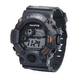 Childrens New Horloge Dames Sports Watches LED Military Silicone