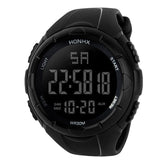 Men Analog Digital Military Army Sport LED Waterproof Watch