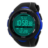 Men Analog Digital Military Army Sport LED Waterproof Watch