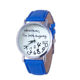 hot women leather watch