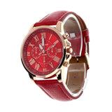 Fashion Geneva Women Roman Numerals