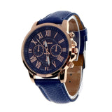 Fashion Geneva Women Roman Numerals