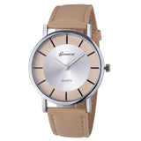 Fashion 2019 Geneva Women Fashion Retro Dial watches