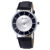 Fashion 2019 Geneva Women Fashion Retro Dial watches