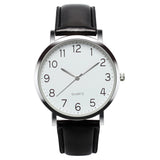 2019 Man Unisex Simple Business Fashion Leather Quartz Watch