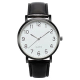 2019 Man Unisex Simple Business Fashion Leather Quartz Watch