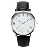 2019 Man Unisex Simple Business Fashion Leather Quartz Watch