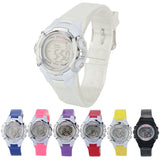 Fashion Children Digital LED Quartz Alarm Date Sports Wrist Watch