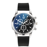Luxury Quartz Watch Stainless Steel Dial Casual Bracele Watch