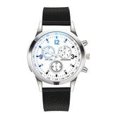 Luxury Quartz Watch Stainless Steel Dial Casual Bracele Watch