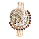 Susenstone Women Round Full Diamond Bracelet