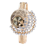 Susenstone Women Round Full Diamond Bracelet